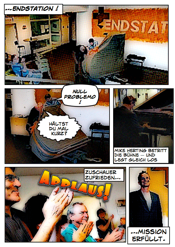 Comic zum Flügeltransport in das St. Josef Hospital – Seite 2