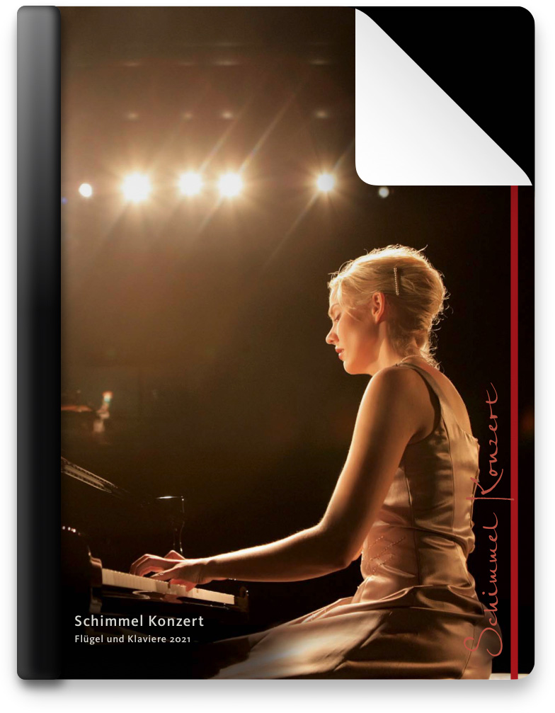 Cover des Schimmel Konzert Katalogs 2021/2022