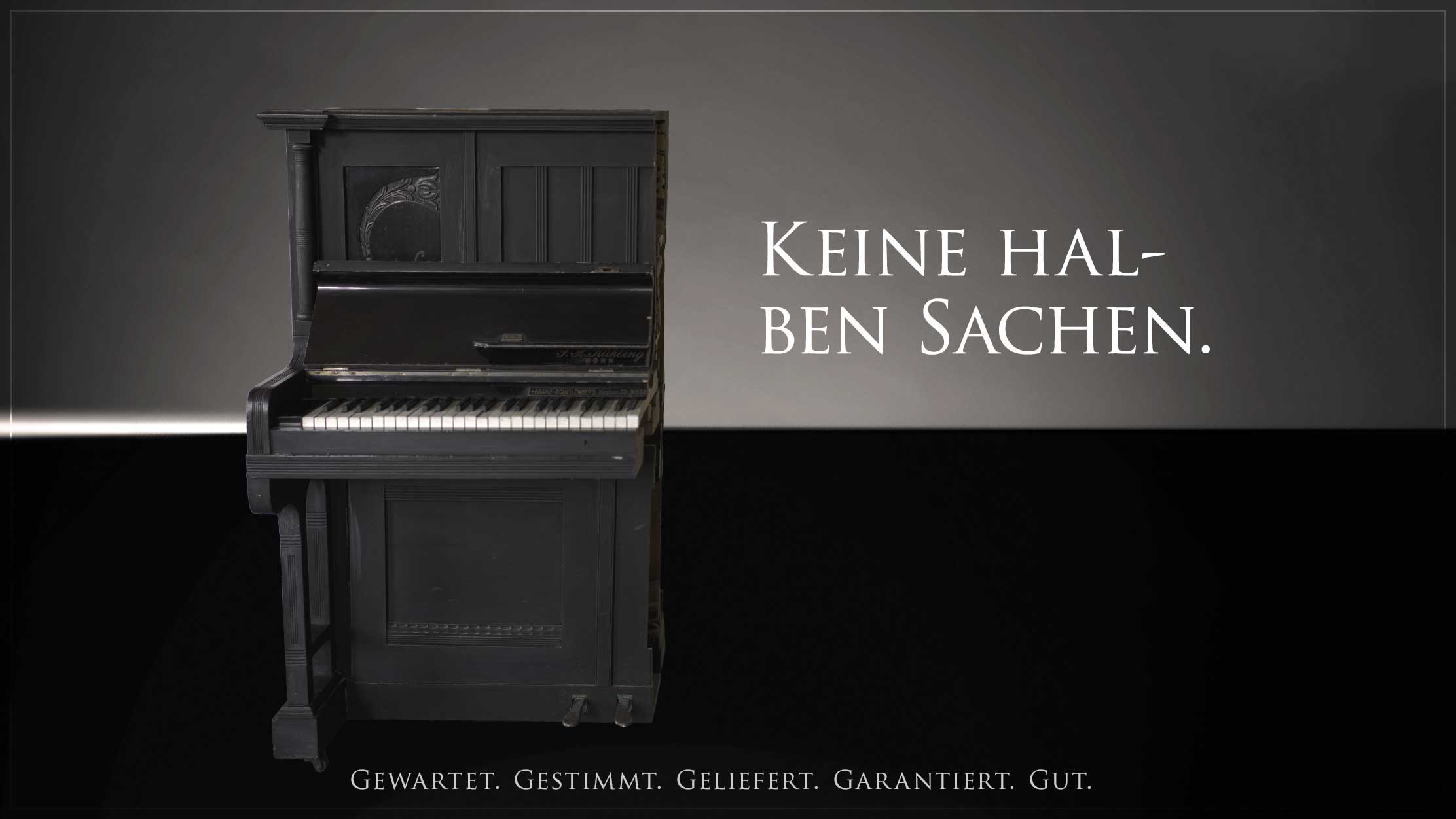 Halbes Klavier