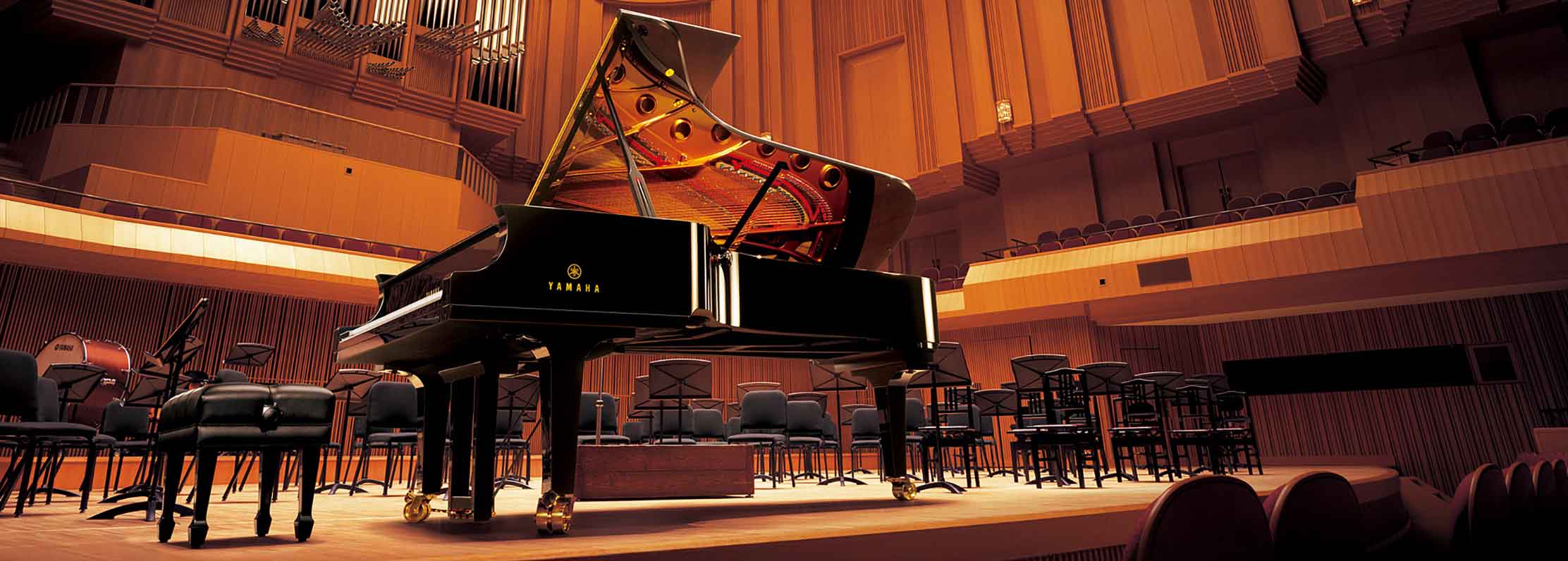 Yamaha CFX-Flügel im Konzertsaal