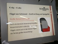 Schimmel K 230 Tradition von 2008 in Schwarz poliert