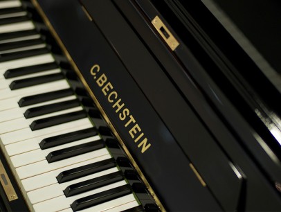 Bechstein 128 von 1903 in Schwarz poliert