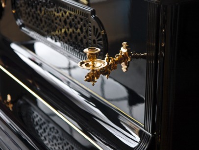 Bechstein III von 1899 in Schwarz poliert